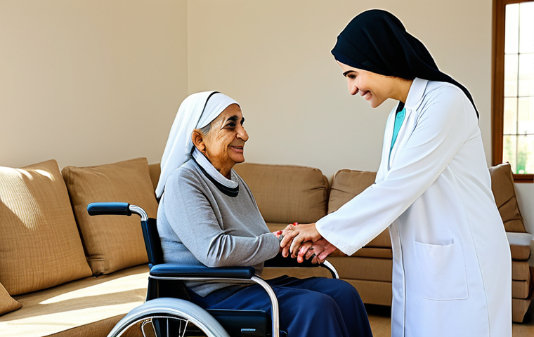 치매 환자 전문 요양병원 - Family Gathering at Home**
"A warm and inviting scene inside a traditional Arab home, a multigenera... 치매 환자 전문 요양병원 - Family Gathering at Home**
"A warm and inviting scene inside a traditional Arab home, a multigenera...